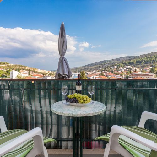 Apartament 4-osobowy z klimatyzacją z widokiem na morze z 1 pomieszczeniem sypialnianym A-5953-c