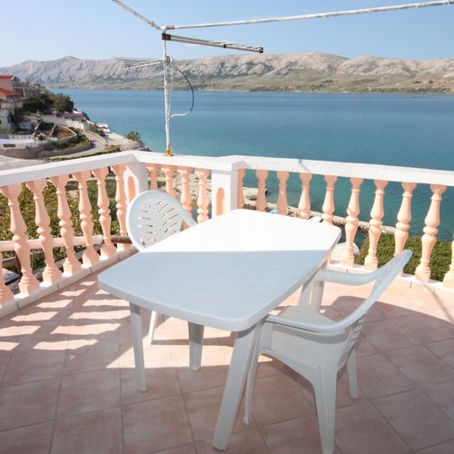 Apartament 5-osobowy z klimatyzacją z widokiem na morze z 2 pomieszczeniami sypialnianymi A-6394-b