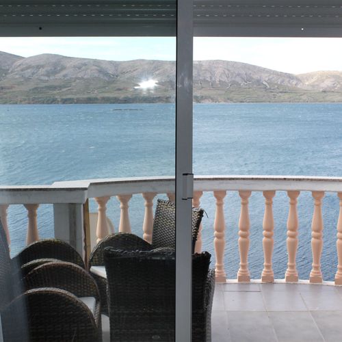 Apartament 5-osobowy z klimatyzacją z widokiem na morze z 2 pomieszczeniami sypialnianymi A-6394-d