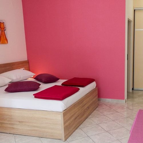 Apartament cu aer condiționat cu terasă cu 1 camera pentru 2 pers. AS-6316-a