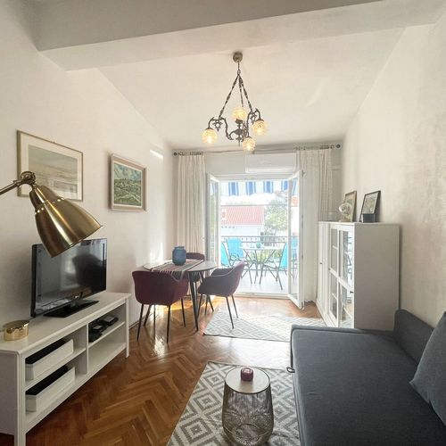 Apartament cu aer condiționat cu terasă cu 1 camera pentru 4 pers. A-4144-a