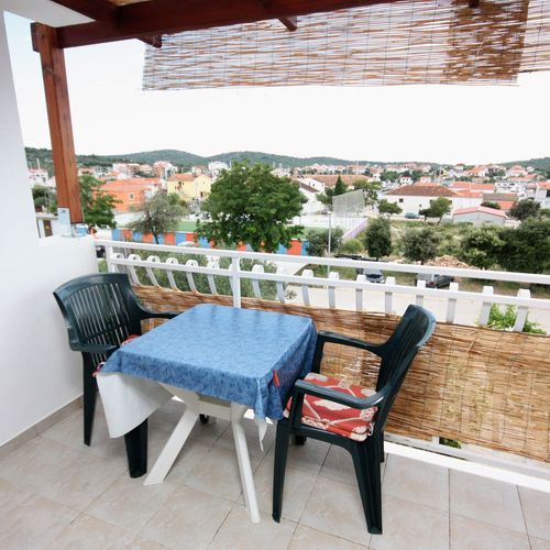 Apartament 2-osobowy z klimatyzacją z tarasem z 1 pomieszczeniem sypialnianym A-5109-b