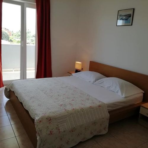 Apartament cu aer condiționat cu vedere spre mare cu 1 camera pentru 4 pers. A-6024-c