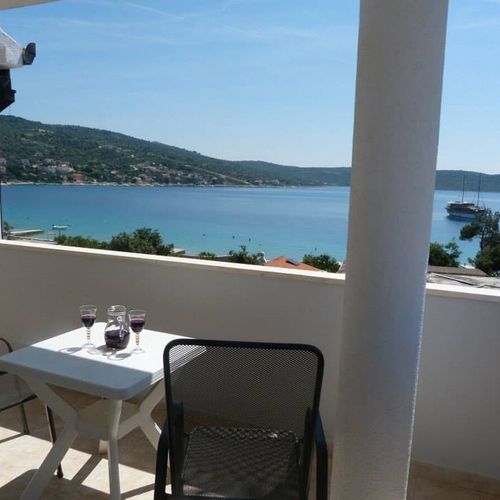 Apartament cu aer condiționat cu vedere spre mare cu 1 camera pentru 2 pers. AS-6024-a