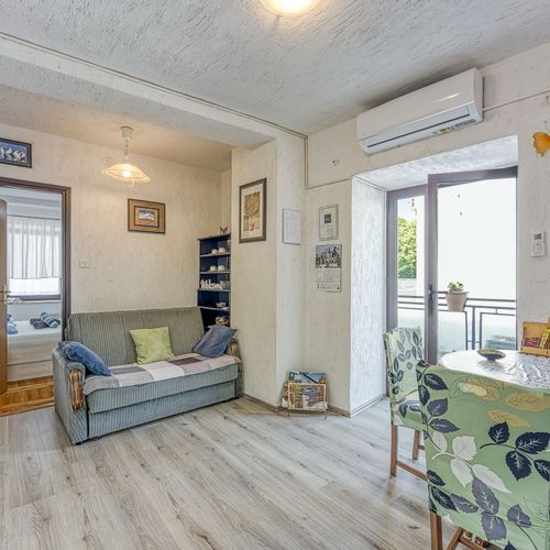 Apartament cu aer condiționat cu balcon cu 1 camera pentru 2 pers. A-3240-a