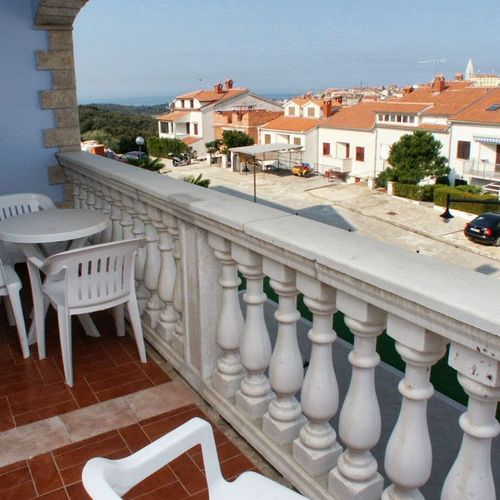 Apartament 6-osobowy z klimatyzacją z widokiem na morze z 2 pomieszczeniami sypialnianymi A-3007-a