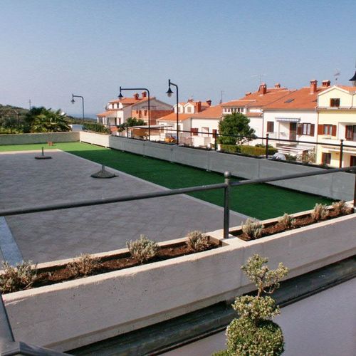 Apartament 6-osobowy z klimatyzacją z widokiem na morze z 2 pomieszczeniami sypialnianymi A-3007-c