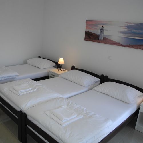 Studio Apartman pro 3 os. s 1 ložnicí s výhledem na moře