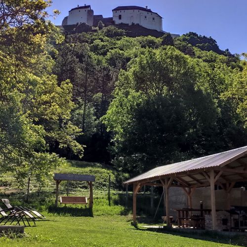 Domek letniskowy 9-osobowy cały dom z widokiem na zamek