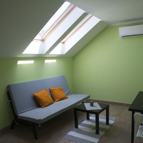 Apartament la etaj a cu 2 camere pentru 3 pers.