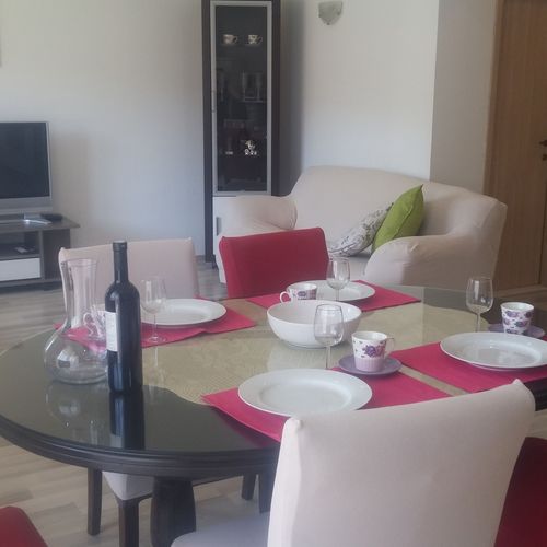 Apartament cu aer condiționat cu balcon cu 2 camere pentru 6 pers. A-14258-a