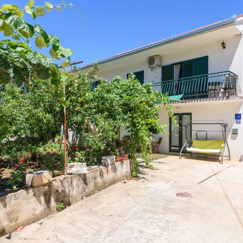 Apartament cu aer condiționat cu terasă cu 1 camera pentru 4 pers. AS-14258-a
