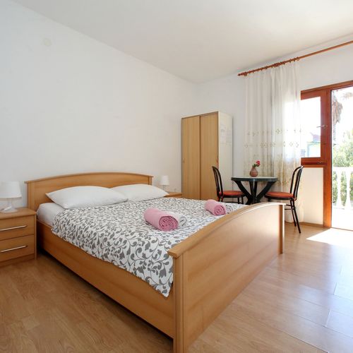 Apartament 2-osobowy z klimatyzacją z widokiem na morze z 1 pomieszczeniem sypialnianym AS-4197-b