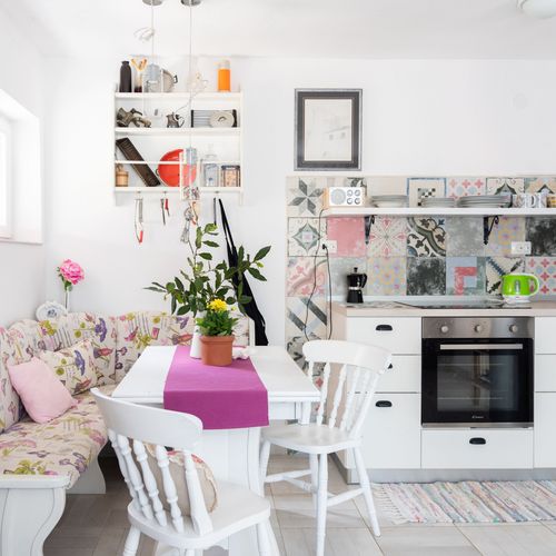 Apartman s klimatizací s terasou s manželskou postelí s 1 ložnicí A-5203-a