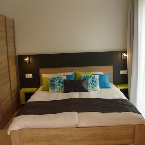 Apartament art la parter cu 1 camera pentru 2 pers.