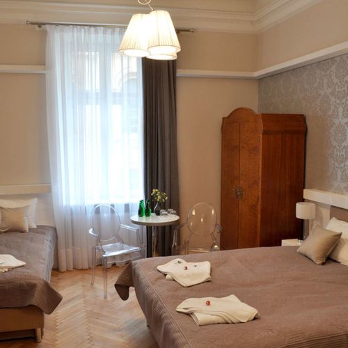 Apartament 2-osobowy z 1 pomieszczeniem sypialnianym (możliwa dostawka)
