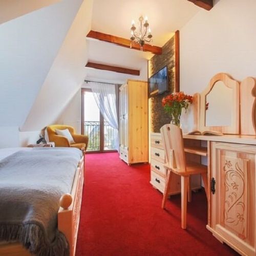 Camera dubla cu balcon cu baie