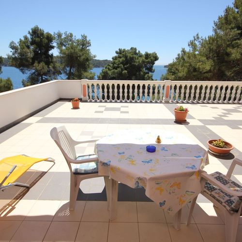 Apartament cu aer condiționat cu vedere spre mare cu 1 camera pentru 2 pers. AS-2489-a