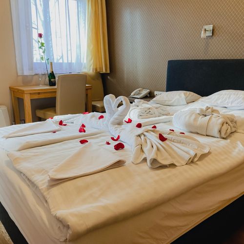 Studio Apartman s manželskou postelí s 1 ložnicí s výhledem do zahrady