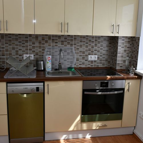 Apartament 4-osobowy Przyjazny podróżom rodzinnym z klimatyzacją z 2 pomieszczeniami sypialnianymi