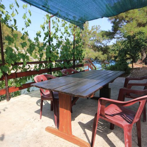 Apartament 4-osobowy z tarasem z widokiem na morze z 2 pomieszczeniami sypialnianymi A-489-a
