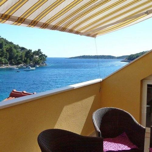 Apartament 5-osobowy z klimatyzacją z widokiem na morze z 2 pomieszczeniami sypialnianymi A-567-d