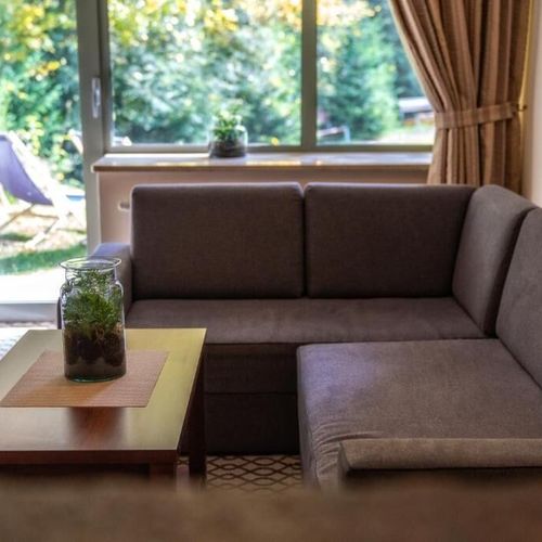 Apartament lux cu vedere spre grădină cu 1 camera pentru 2 pers.