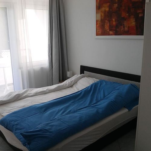 Apartament 3-osobowy z klimatyzacją z widokiem na park