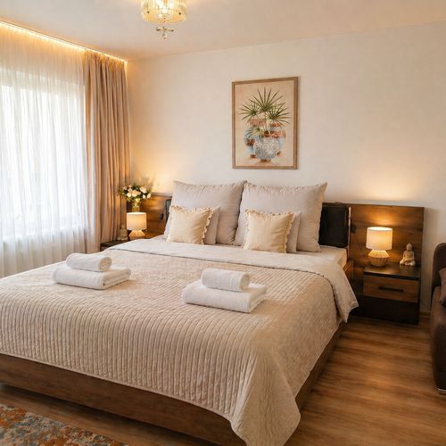 Apartament familial(ă) cu vedere spre cetate cu 1 camera pentru 4 pers.