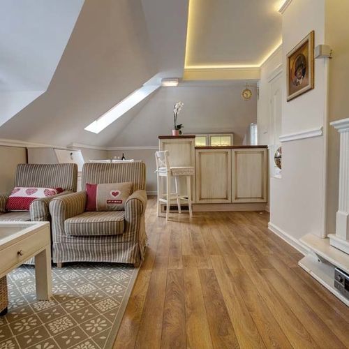 Apartament 4-osobowy Family z balkonem z 2 pomieszczeniami sypialnianymi