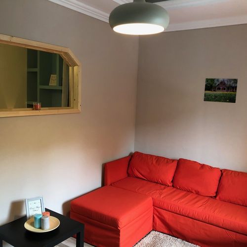 Apartament 4-osobowy na piętrze z łazienką z 2 pomieszczeniami sypialnianymi