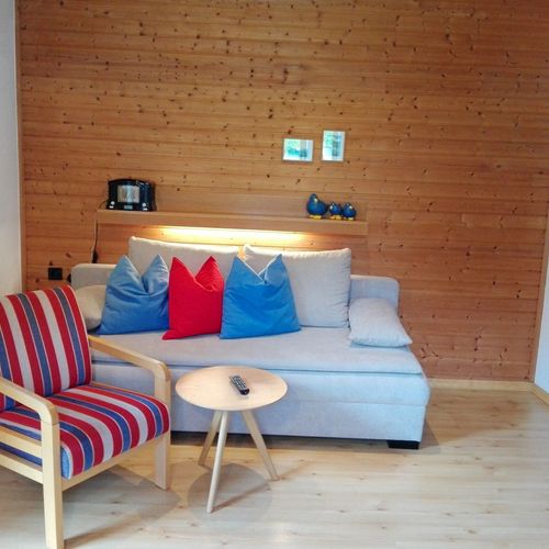 Apartament 4-osobowy na piętrze z widokiem na góry z 2 pomieszczeniami sypialnianymi