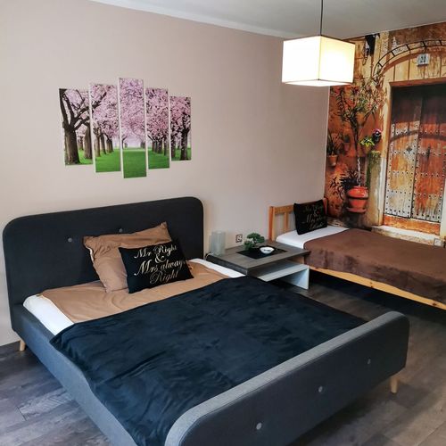 Apartman s balkónem s klimatizací pro 4 os. s 1 ložnicí