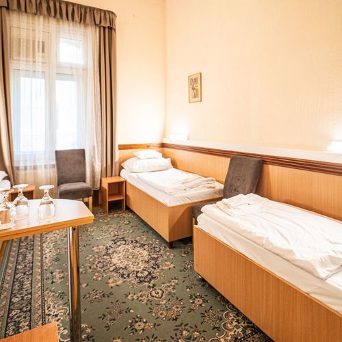 Camera tripla tourist cu duș