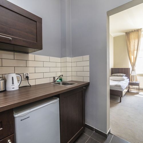 Apartament 1-osobowy Business Standard z 1 pomieszczeniem sypialnianym