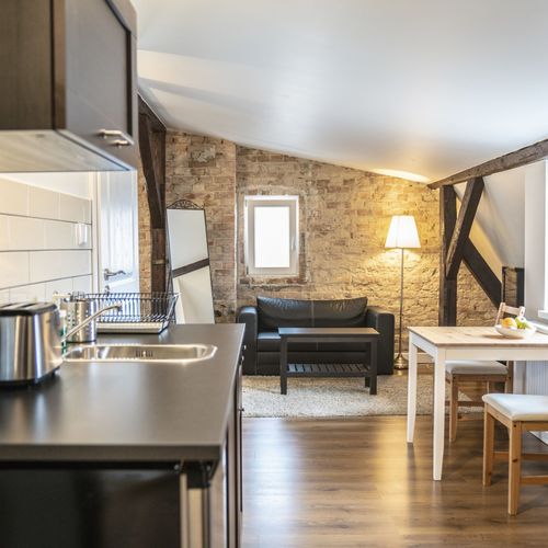 Apartament 2-osobowy Studio Standard Plus z 1 pomieszczeniem sypialnianym