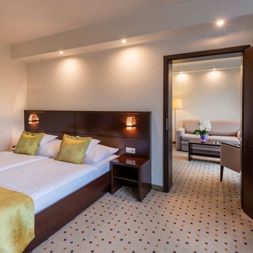 Rezydencja pokój 2-osobowy Junior Superior z 1 pomieszczeniem sypialnianym