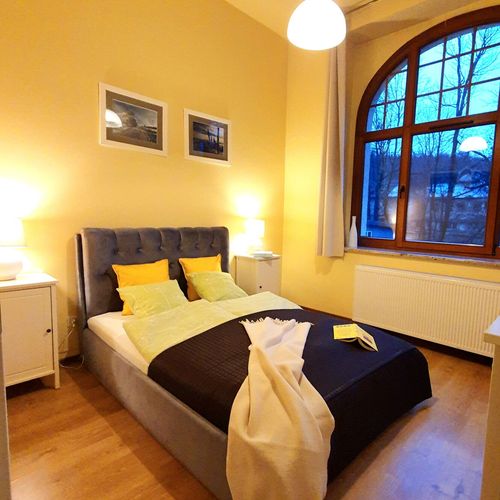 Apartament 3-osobowy na parterze Classic z 2 pomieszczeniami sypialnianymi