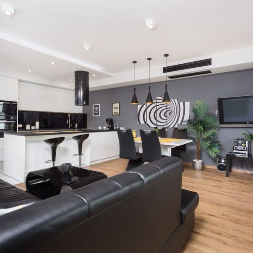 Apartament 5-osobowy Superior z balkonem z 2 pomieszczeniami sypialnianymi