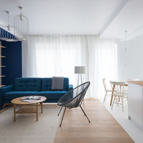 Apartament 6-osobowy na parterze Przyjazny podróżom rodzinnym z 3 pomieszczeniami sypialnianymi