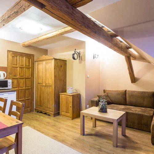 Apartament 4-osobowy z łazienką z aneksem kuchennym z 2 pomieszczeniami sypialnianymi