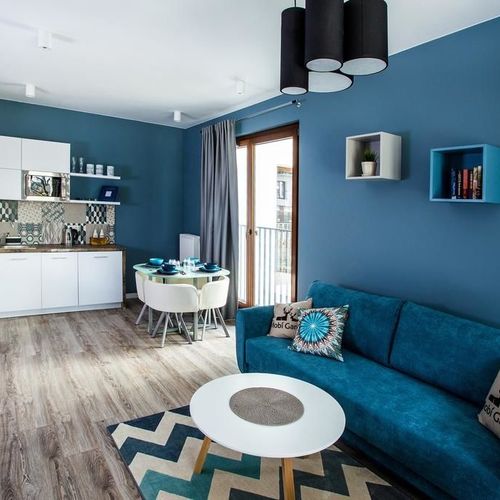 Apartament 4-osobowy Deluxe z balkonem z 2 pomieszczeniami sypialnianymi