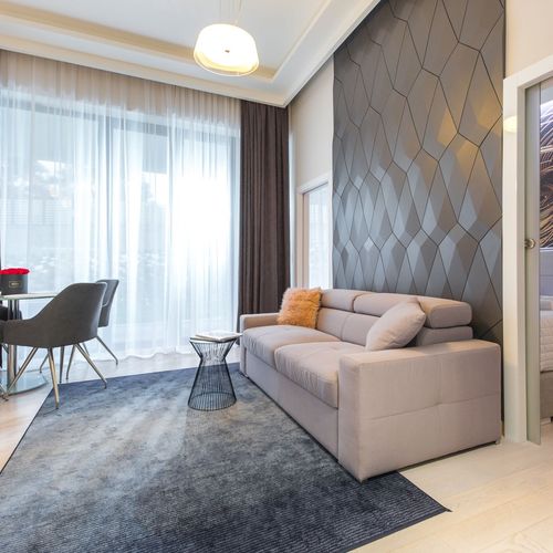 Apartament 4-osobowy na parterze Premium z 2 pomieszczeniami sypialnianymi