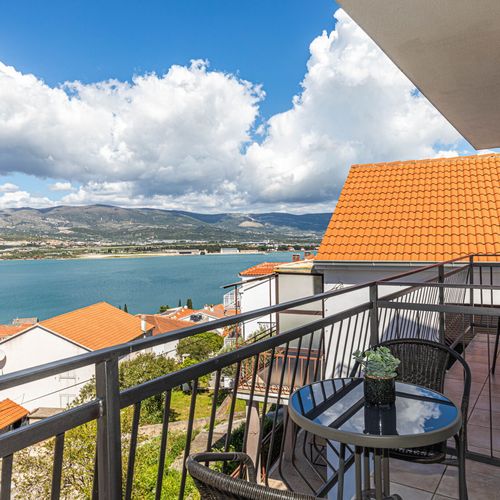 Apartament 3-osobowy z widokiem na morze z 1 pomieszczeniem sypialnianym