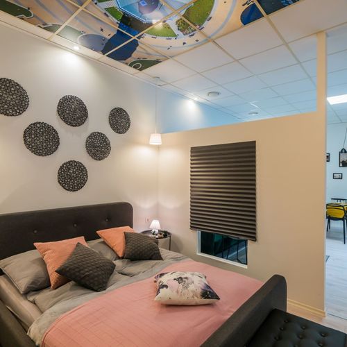 Apartament studio premium cu 1 camera pentru 5 pers.