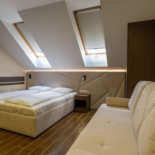 Apartament 2-osobowy Deluxe z widokiem na dziedziniec z 1 pomieszczeniem sypialnianym (możliwa dostawka)