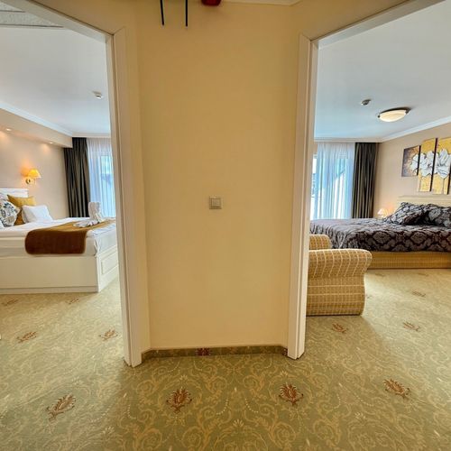 Apartament 4-osobowy Exclusive z antresolą z 2 pomieszczeniami sypialnianymi (możliwa dostawka)