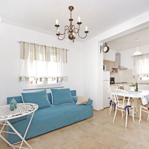 Apartament cu terasă b cu 3 camere pentru 5 pers.