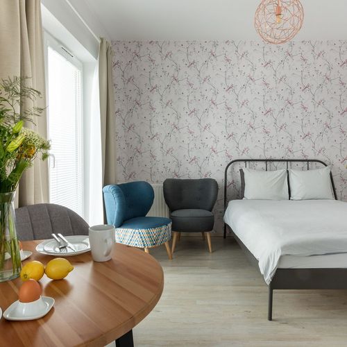 Apartament 2-osobowy Studio z widokiem na rzekę z 1 pomieszczeniem sypialnianym