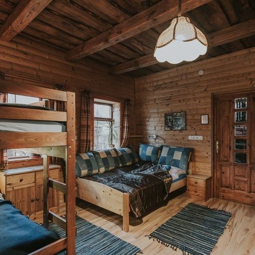 Apartament 4-osobowy połączone z widokiem na ogród